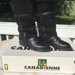 La Canadienne Combo Winter ❄️ leather & Suede boot